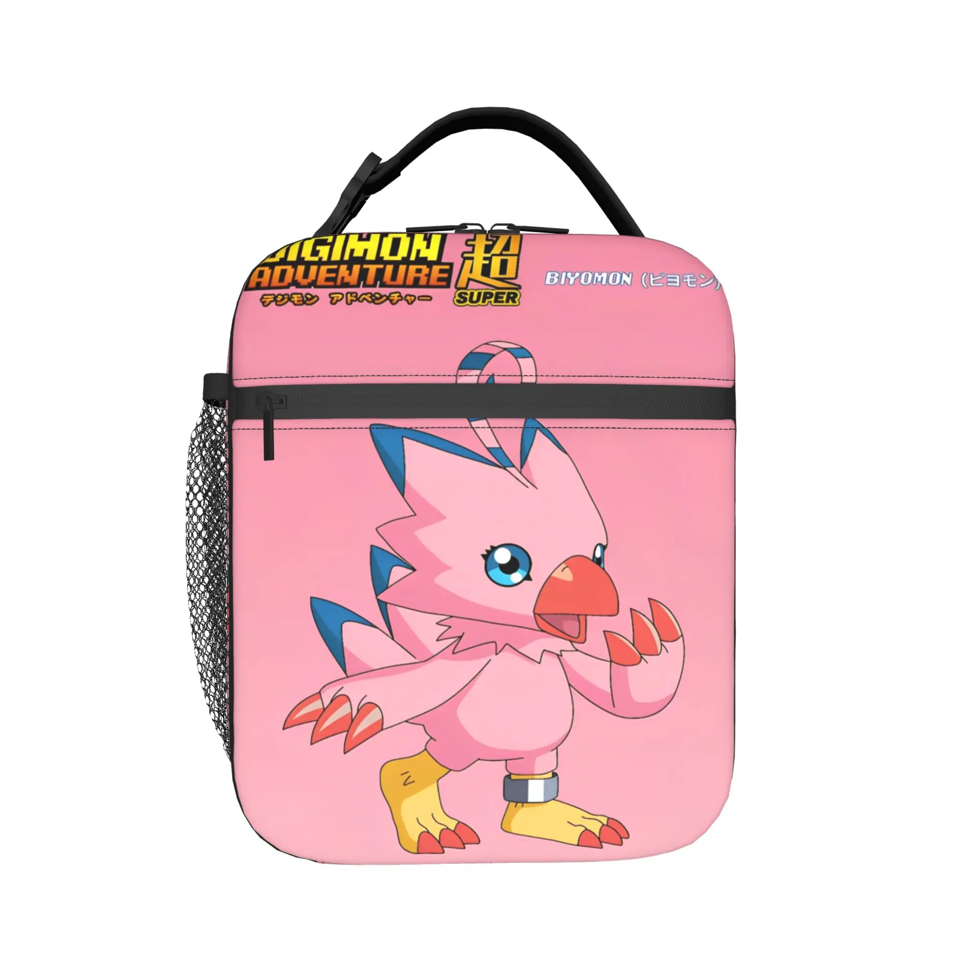 Digital Monster Digimon Accessories Insulated Lunch Tote Bag For School Food Storage Bag Portable Thermal Cooler Lunch Boxes
Digital Monster Digimon Accessories Insulated Lunch Tote Bag For School Food Storage Bag Portable Thermal Cooler Lunch Boxes