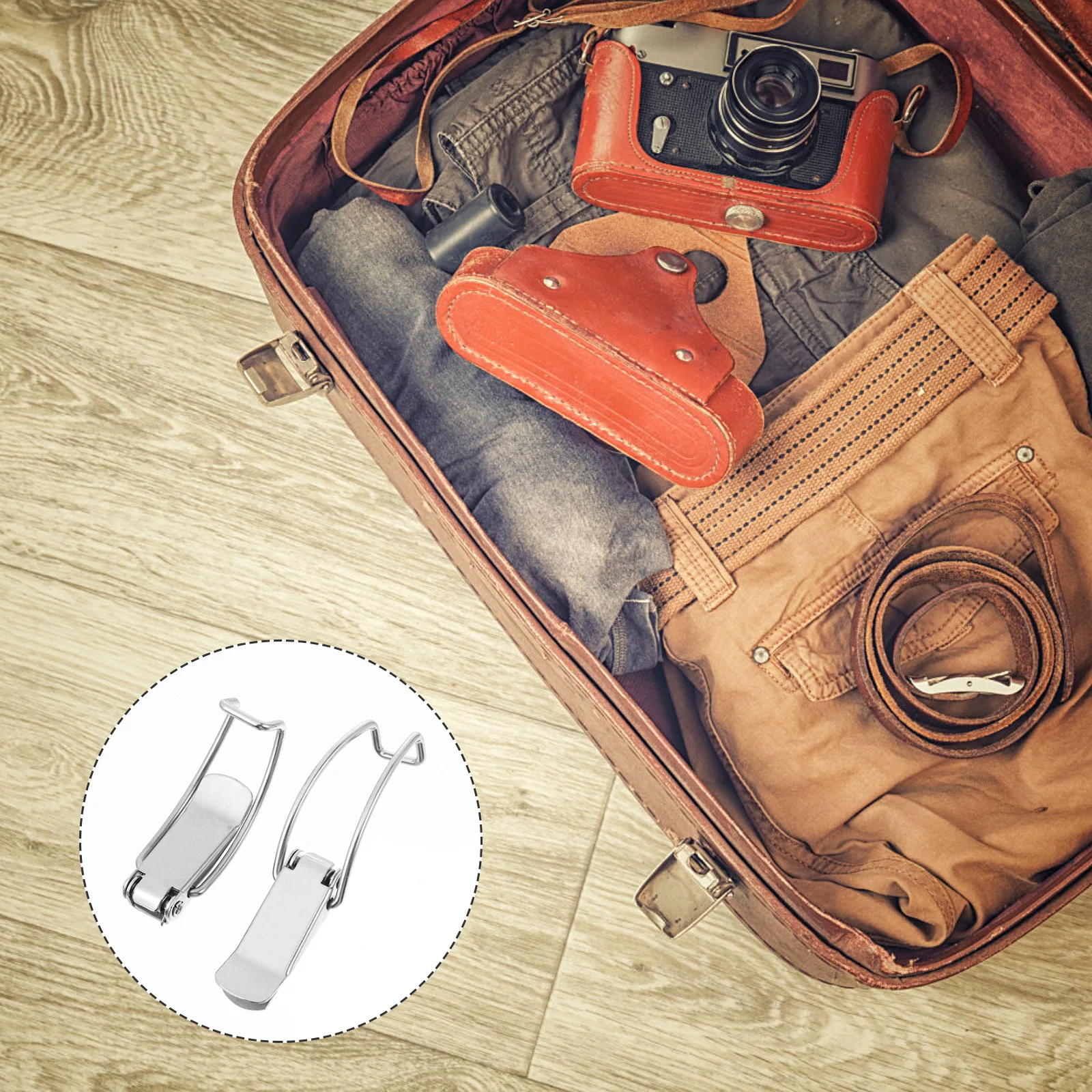 6Pcs Spring Loaded Latch Hasp Nickel Plated Iron Lock Buckle for Box Drawer Toolbox Cabinet Fittings Spring Loaded Latch Hasp
6Pcs Spring Loaded Latch Hasp Nickel Plated Iron Lock Buckle for Box Drawer Toolbox Cabinet Fittings Spring Loaded Latch Hasp