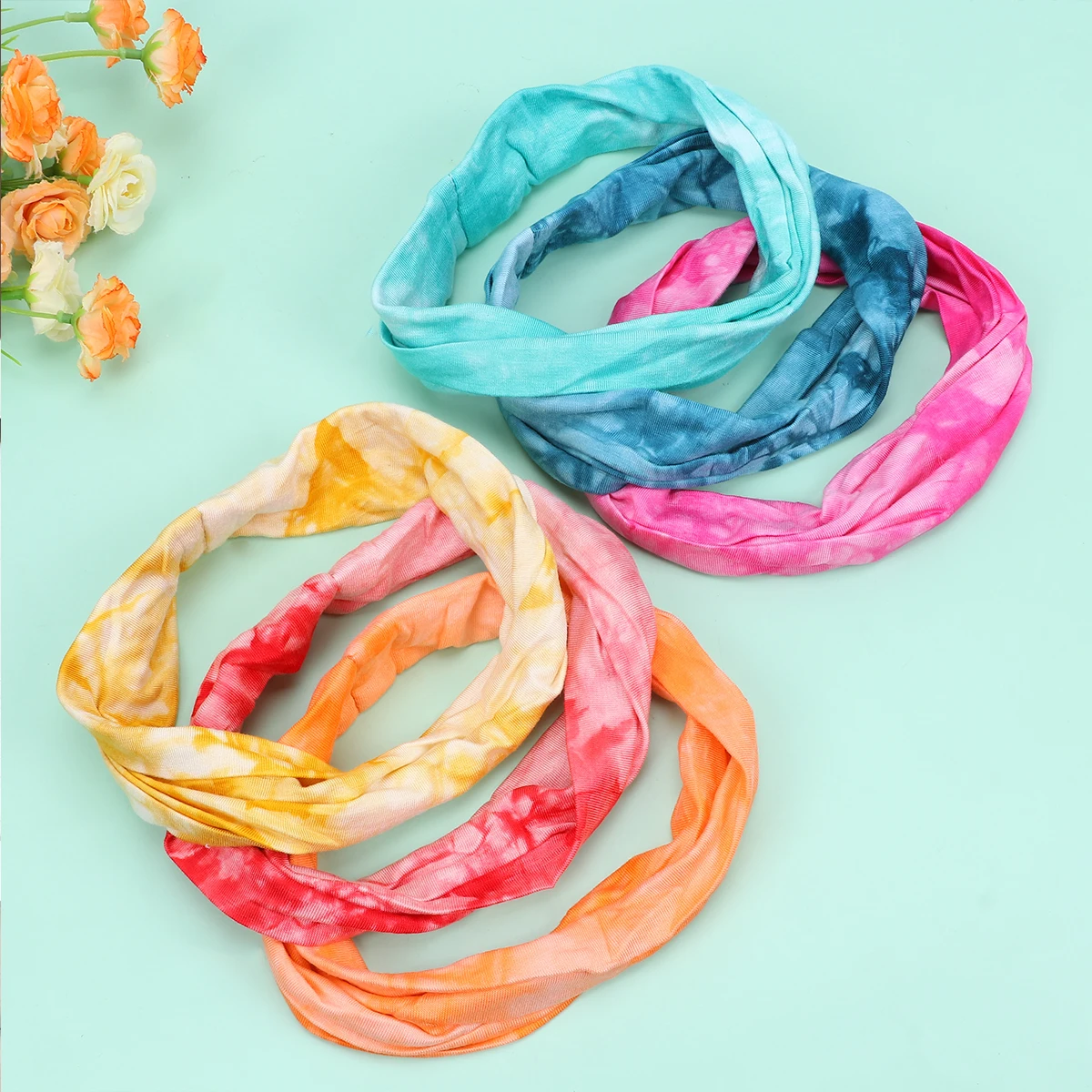 6pcs Yoga Headband Sports Hair Bands Elastic Running Headwrap Sweatbands for Gym Exercise Spa Shaping
6pcs Yoga Headband Sports Hair Bands Elastic Running Headwrap Sweatbands for Gym Exercise Spa Shaping