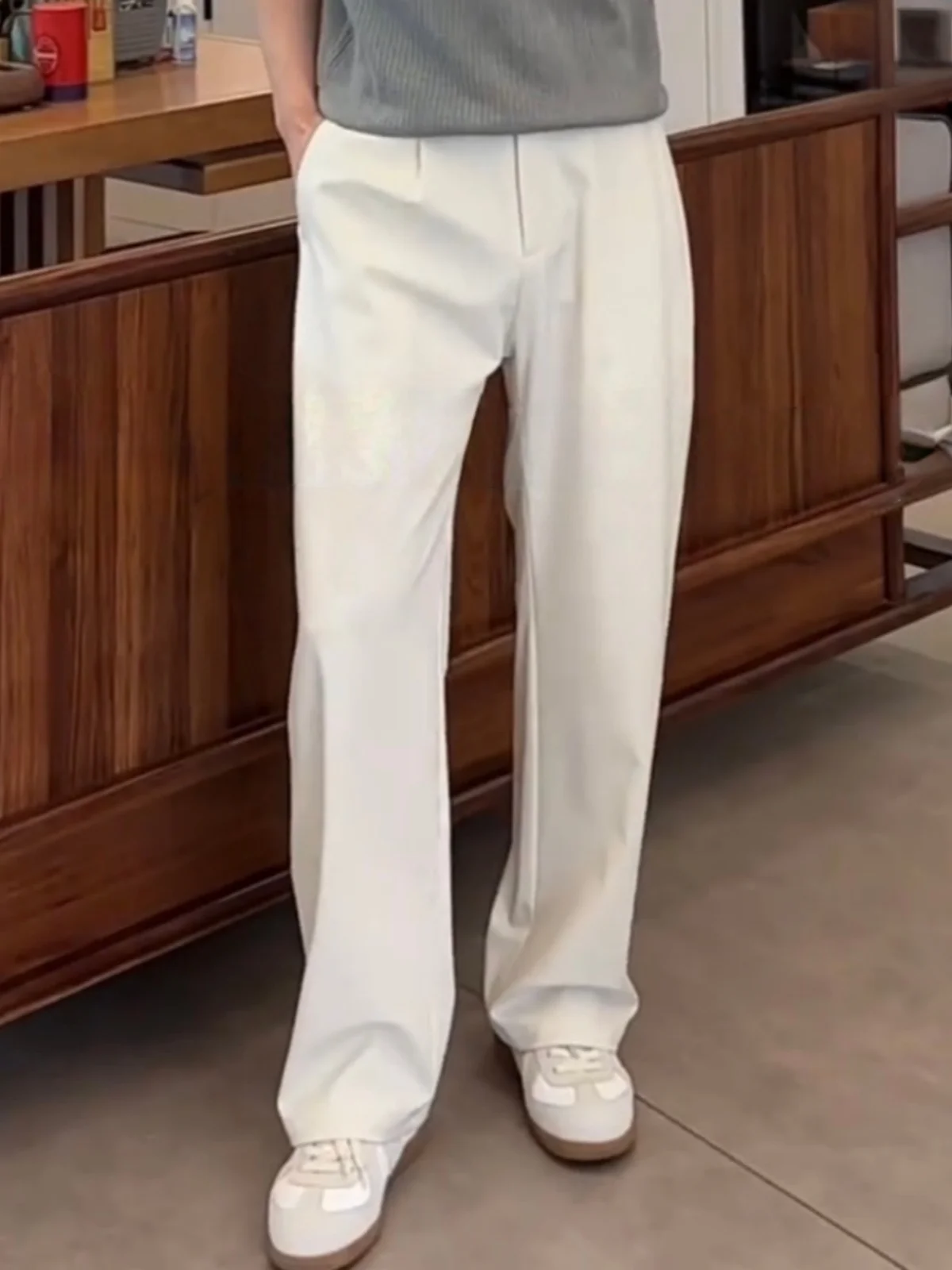 Spring Summer Men's Casual Straight Leg Pants Loose Fit Breathable Drapey Wide Leg Business Casual Trousers Lenzing Lyocell A...
Spring Summer Men's Casual Straight Leg Pants Loose Fit Breathable Drapey Wide Leg Business Casual Trousers Lenzing Lyocell A...