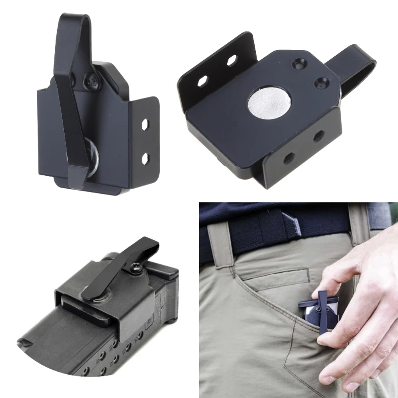 Magnetic Pocket Magazine Holder, Heavy-Duty Magazine Holster for 9mm / .40 S&W Standard Clips Hunting Accessory
Magnetic Pocket Magazine Holder, Heavy-Duty Magazine Holster for 9mm / .40 S&W Standard Clips Hunting Accessory
