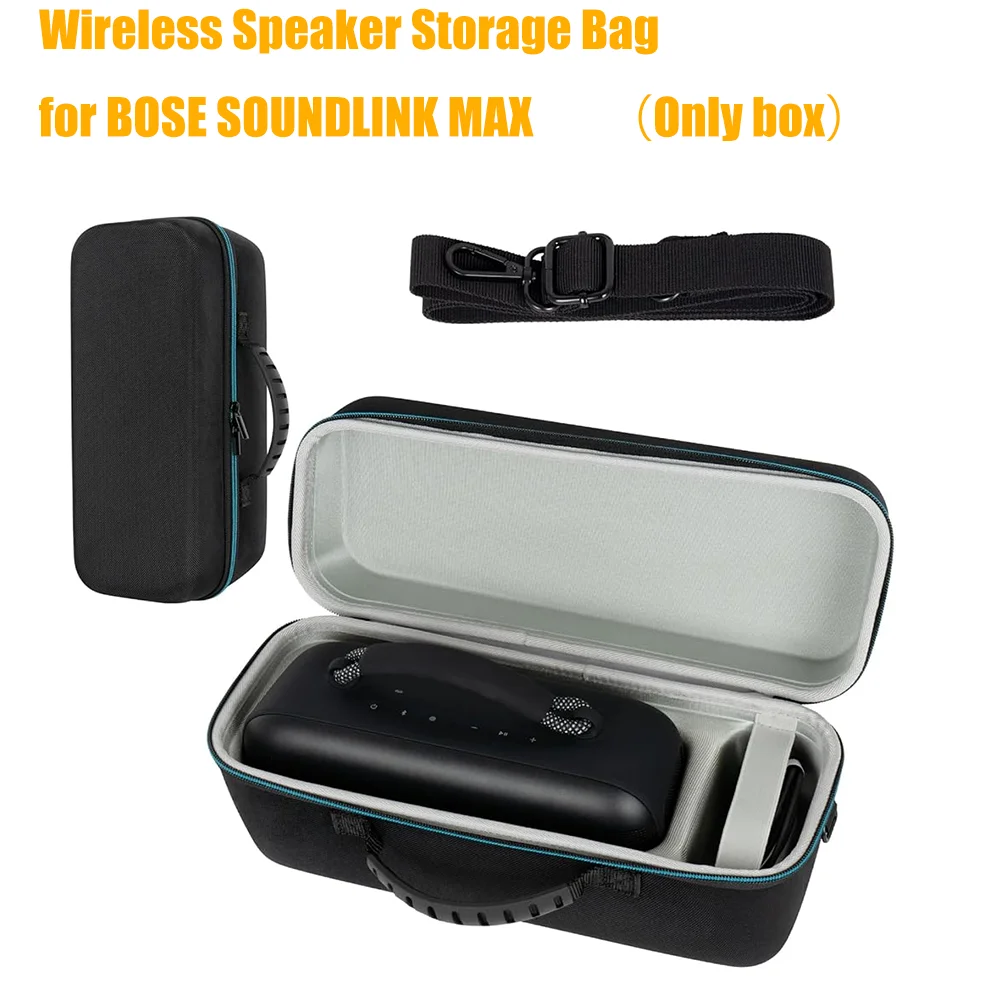 Hard EVA Travel Home Storage Bag for BOSE SOUNDLINK MAX Wireless Bluetooth Speaker Shockproof Dust-proof Outdoor Carrying case
Hard EVA Travel Home Storage Bag for BOSE SOUNDLINK MAX Wireless Bluetooth Speaker Shockproof Dust-proof Outdoor Carrying case