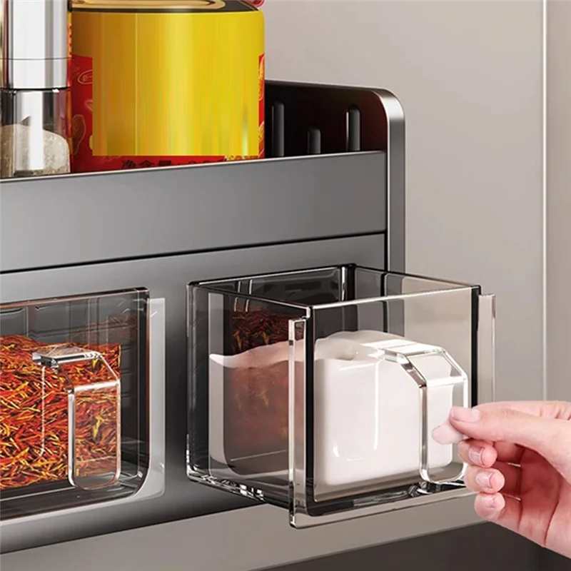 Wall-Mounted Stainless Steel Spice Rack - Multi-Functional Storage For Kitchen Spices, Jars, And Organizers
Wall-Mounted Stainless Steel Spice Rack - Multi-Functional Storage For Kitchen Spices, Jars, And Organizers