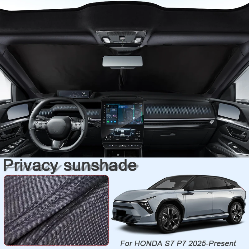Автомобильный черный солнцезащитный козырек для окон для HONDA S7 P7 2025-настоящее время, автоматическая защита от УФ-лучей, теплоизоляция, защитная крышка, аксессуар для интерьера
Автомобильный черный солнцезащитный козырек для окон для HONDA S7 P7 2025-настоящее время, автоматическая защита от УФ-лучей, теплоизоляция, защитная крышка, аксессуар для интерьера
