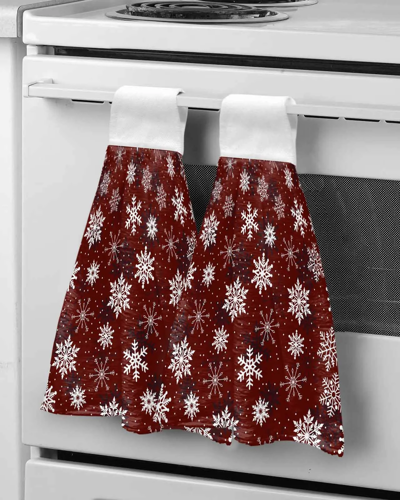 Snowflake Christmas Winter Wipe Hand Towel Absorbent Hanging Towels Home Kitchen Wipe Dishcloths Bathroom Bath Wipe
Snowflake Christmas Winter Wipe Hand Towel Absorbent Hanging Towels Home Kitchen Wipe Dishcloths Bathroom Bath Wipe