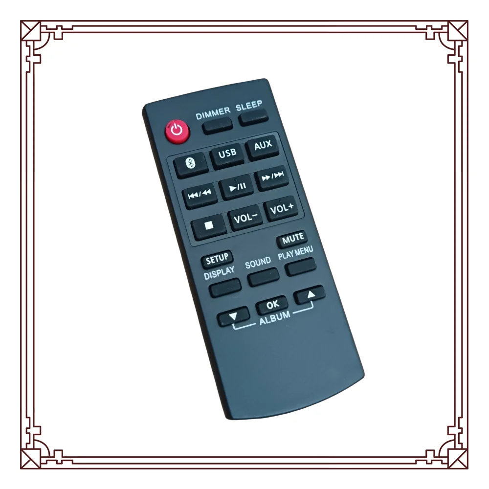 Новый универсальный пульт дистанционного управления, подходящий для аудиосистемы Panasonic SC-CMAX5 SC-CMAX5E-K SC-CMAX5PR-K SC-BMAX3GN-K 
Новый универсальный пульт дистанционного управления, подходящий для аудиосистемы Panasonic SC-CMAX5 SC-CMAX5E-K SC-CMAX5PR-K SC-BMAX3GN-K