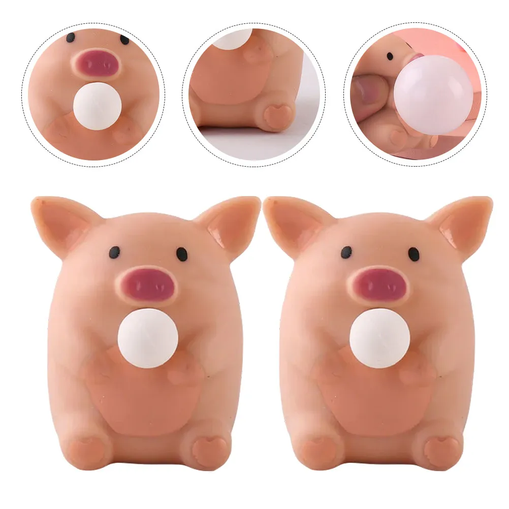 3Pcs Pig Squeeze Stress Relief Stretchy Slow Rising Funny Compact Cartoon Pressure Relief Plaything Pig Squeeze Toys
3Pcs Pig Squeeze Stress Relief Stretchy Slow Rising Funny Compact Cartoon Pressure Relief Plaything Pig Squeeze Toys