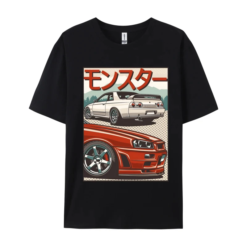 Car Print T-Shirt Japan Drift T Shirt Graphic Pure Cotton Round Neck Men T Shirt Cool Tees Summer Autumn Wholesale
Car Print T-Shirt Japan Drift T Shirt Graphic Pure Cotton Round Neck Men T Shirt Cool Tees Summer Autumn Wholesale