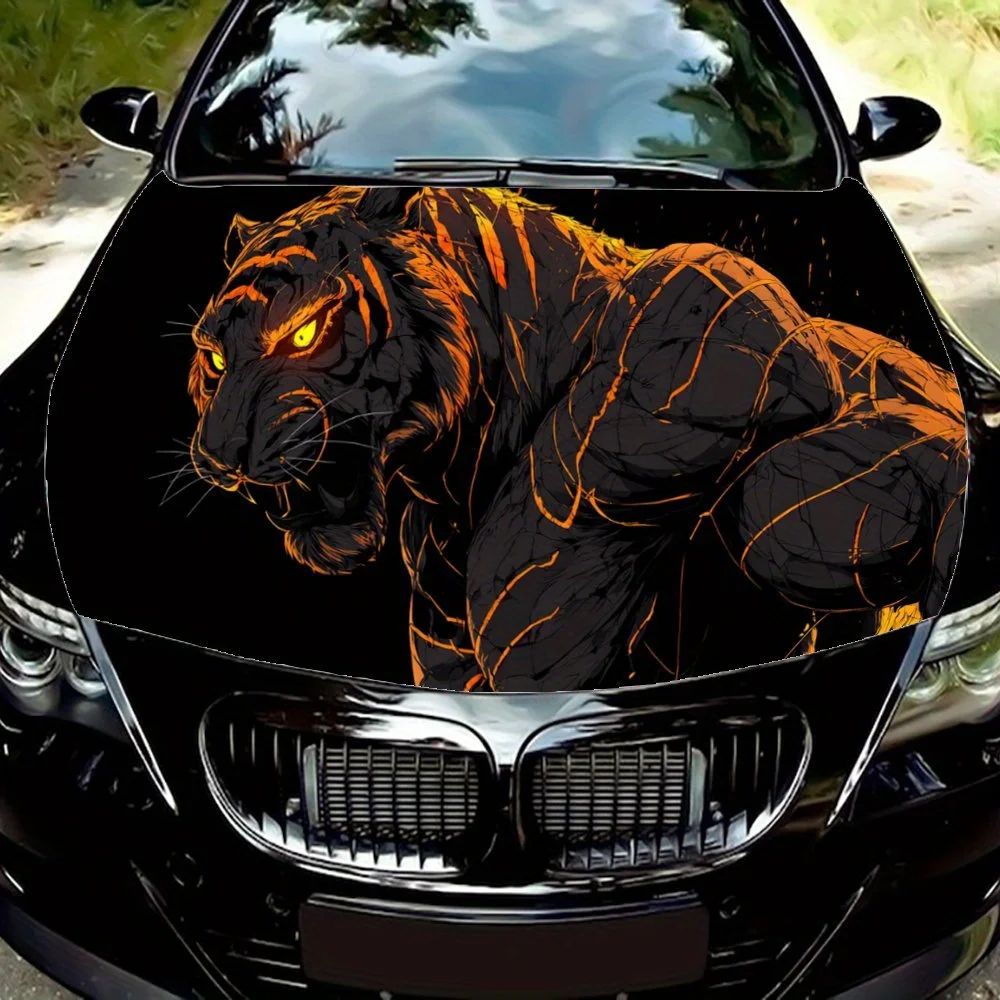 Наклейки на капот автомобиля Strong Aura Mighty Tiger, водонепроницаемые самоклеящиеся, устойчивые к царапинам, легко приклеиваемые, прочные автомобильные наклейки из ПВХ
Наклейки на капот автомобиля Strong Aura Mighty Tiger, водонепроницаемые самоклеящиеся, устойчивые к царапинам, легко приклеиваемые, прочные автомобильные наклейки из ПВХ