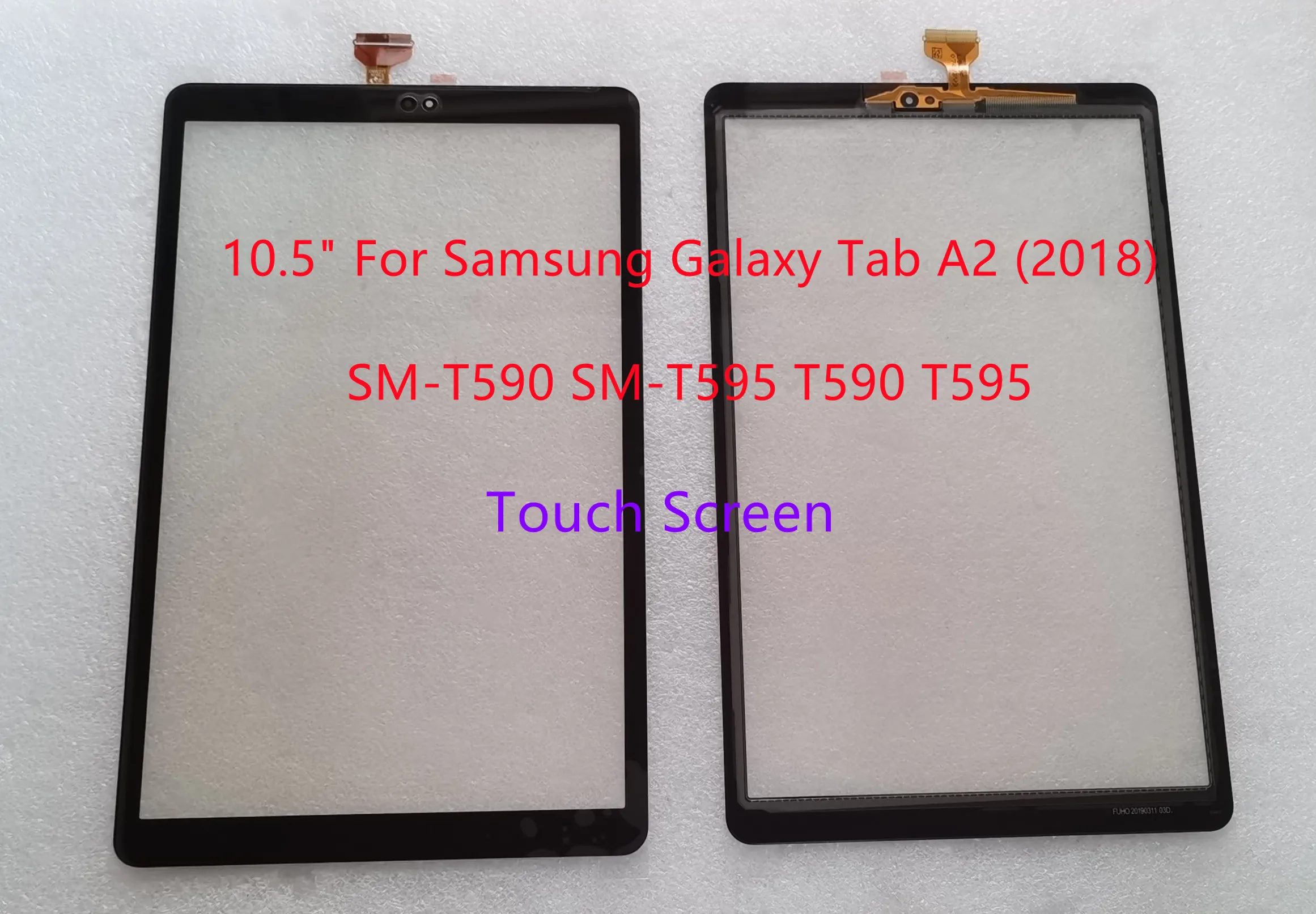 New 10.5"For Samsung Galaxy Tab A2 (2018) SM-T590 SM-T595 SM-T597 T590 T597 T595 Touch Screen Front Glass Sensor Panel 100% Test
New 10.5"For Samsung Galaxy Tab A2 (2018) SM-T590 SM-T595 SM-T597 T590 T597 T595 Touch Screen Front Glass Sensor Panel 100% Test