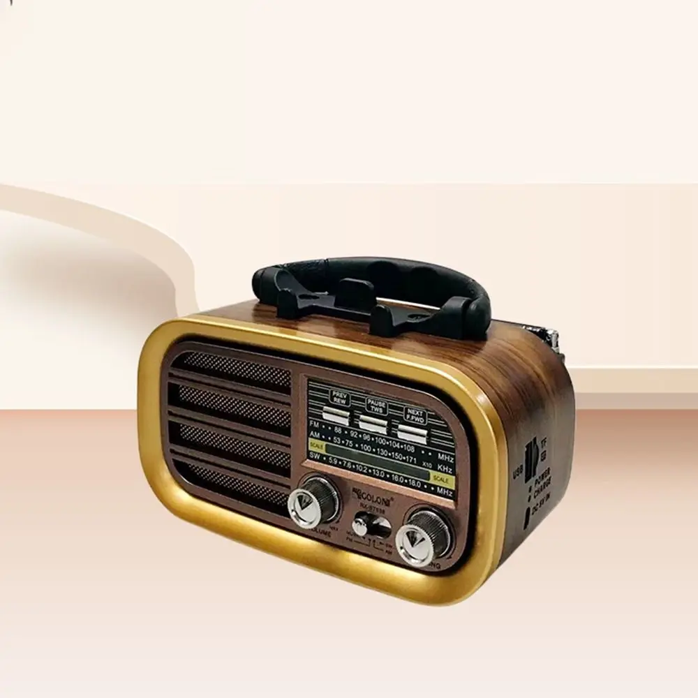 Solar Panels Bluetooth-compatible Speaker Radio Portable Stereo USB Rechargeable Bluetooth AM FM Radio Multifunctional Vintage
Solar Panels Bluetooth-compatible Speaker Radio Portable Stereo USB Rechargeable Bluetooth AM FM Radio Multifunctional Vintage
