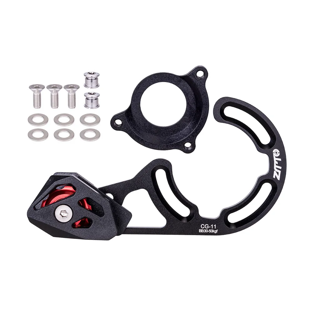 Black MTB Bike Single Disc Chain Guide DH 32T38T Cycling Chain Guide Suitable for Front Gear Single Piece Chainring Systems
Black MTB Bike Single Disc Chain Guide DH 32T38T Cycling Chain Guide Suitable for Front Gear Single Piece Chainring Systems
