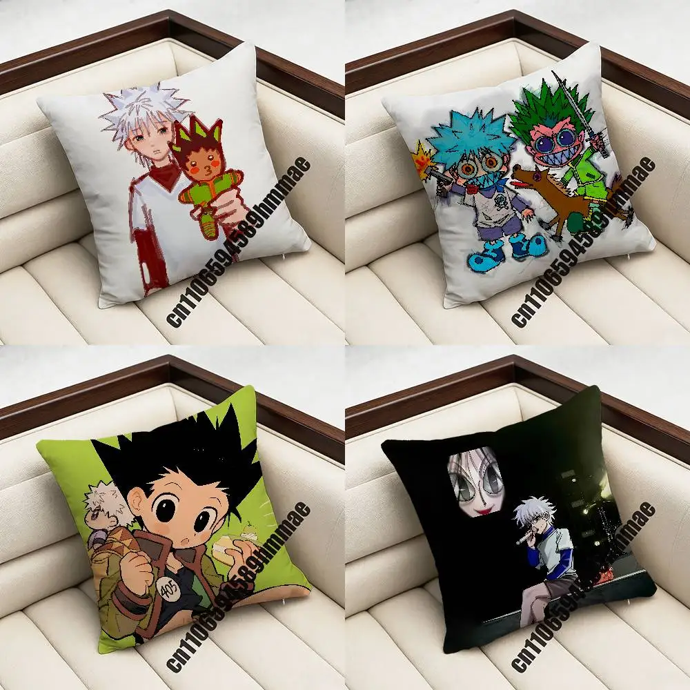H-Hunter x Hunter Killua Gon Throw Pillow Case Sham 45x45cm 35x35cm Square Home Pillowcase Cushion Cover
H-Hunter x Hunter Killua Gon Throw Pillow Case Sham 45x45cm 35x35cm Square Home Pillowcase Cushion Cover