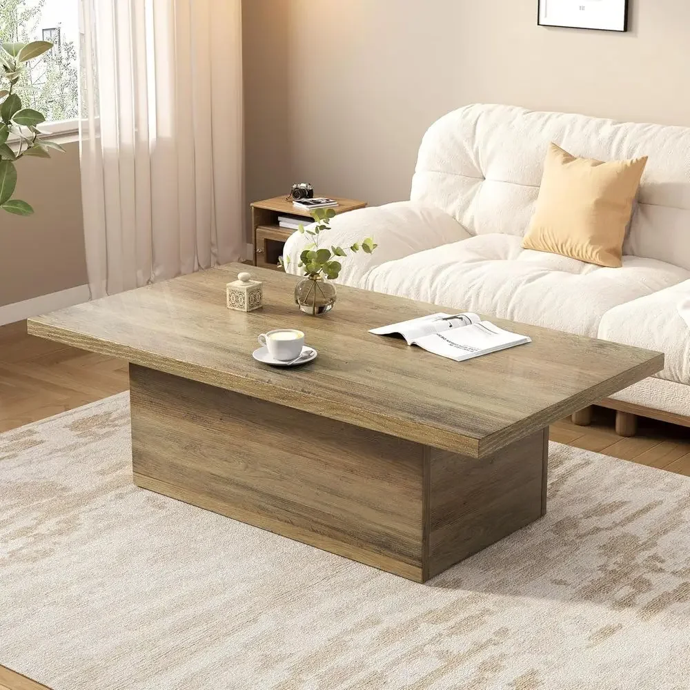 Oak Brown 47.25 Inch Wood Coffee Table, Sturdy Scratch-Resistant Accent Table for Living Room, Home Office, and Lounge
Oak Brown 47.25 Inch Wood Coffee Table, Sturdy Scratch-Resistant Accent Table for Living Room, Home Office, and Lounge