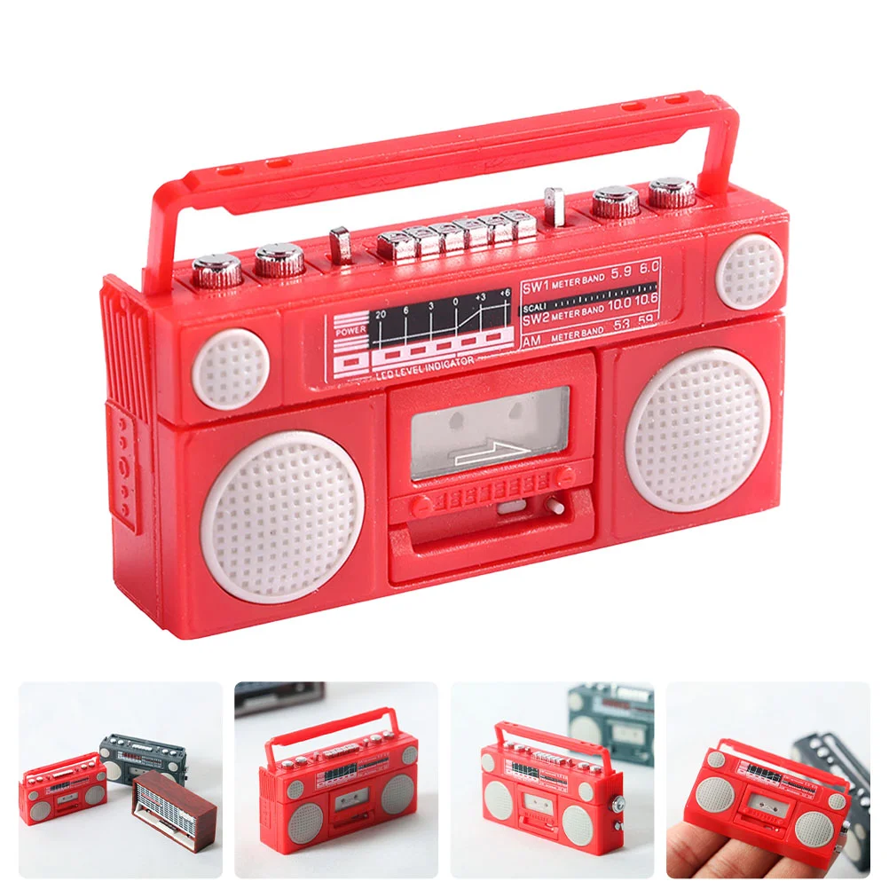 Classical Radio Model Vintage Decor House Mini Playhouse Accessory Small Miniature Craft Desktop Plastic Adornment Prop
Classical Radio Model Vintage Decor House Mini Playhouse Accessory Small Miniature Craft Desktop Plastic Adornment Prop