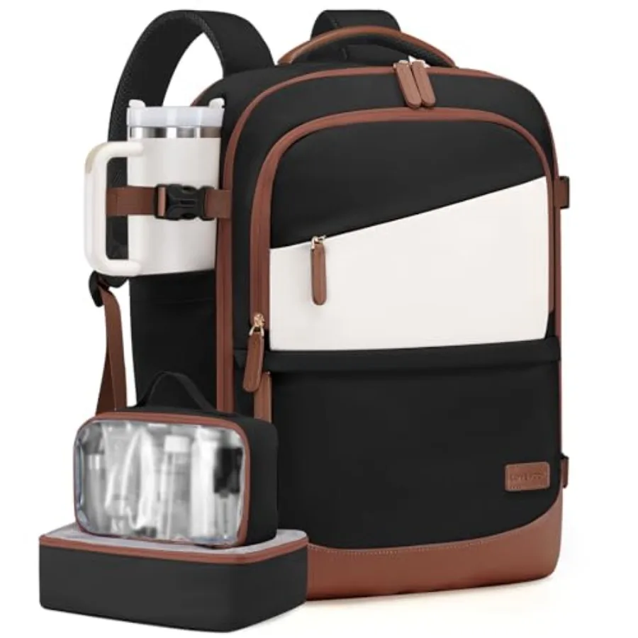 Travel Backpack for Women and Men, 40L Carry on Backpack Airline Approved, Large TSA Personal Item Travel Bag fits 17.3" Laptop
Travel Backpack for Women and Men, 40L Carry on Backpack Airline Approved, Large TSA Personal Item Travel Bag fits 17.3" Laptop