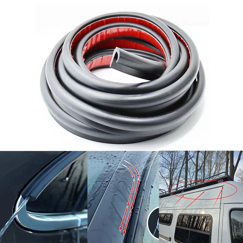 Self-Adhesive RV Water Guide Strip Automotive Seal for Vehicle Draft Seal Truck Trim Molding Car Water Guide Seal Strip
Self-Adhesive RV Water Guide Strip Automotive Seal for Vehicle Draft Seal Truck Trim Molding Car Water Guide Seal Strip