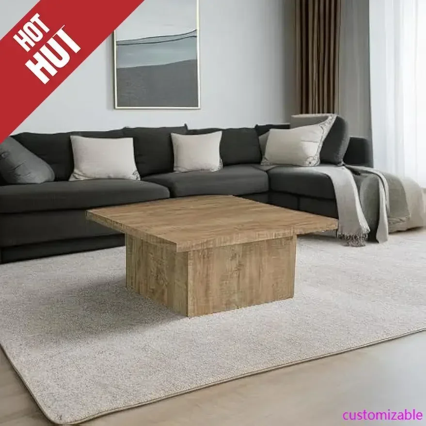 Zetta Square Cocktail Living Room Coffee Table Engineered Eco-Friendly Wood Look Laminate Veneer Rustic Farmhouse Mango Brown
Zetta Square Cocktail Living Room Coffee Table Engineered Eco-Friendly Wood Look Laminate Veneer Rustic Farmhouse Mango Brown