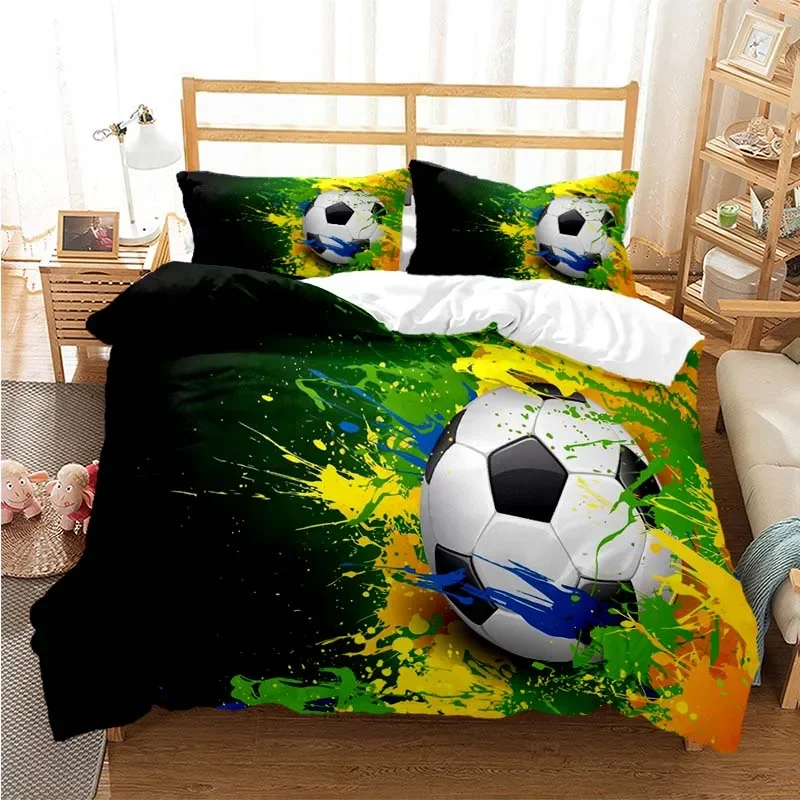 Football Bedding Sets Soccer Bedding Set Duvet Cover Comforter Bed Single Twin Full Queen Kids Girl Boys Gift Bed Set Bed Sheet
Football Bedding Sets Soccer Bedding Set Duvet Cover Comforter Bed Single Twin Full Queen Kids Girl Boys Gift Bed Set Bed Sheet