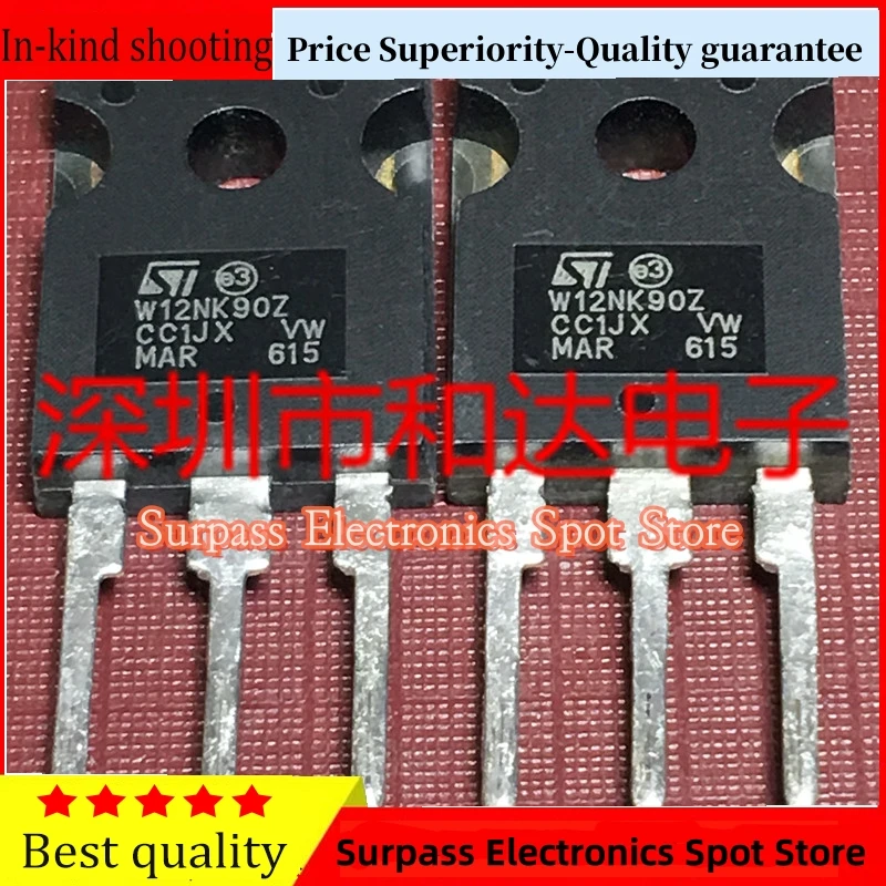 10PCS/lot W12NK90Z STW12NK90Z MOS TO-247 Really Stock Original Best Quality Fast Shipping
10PCS/lot W12NK90Z STW12NK90Z MOS TO-247 Really Stock Original Best Quality Fast Shipping