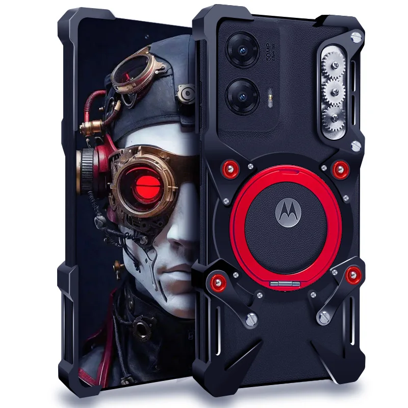 Luxury Armor Metal Aluminum Phone Bumper For Motorola Moto G Stylus Power Play 2026 Cover Mechanical Purely Handmade Skull Case
Luxury Armor Metal Aluminum Phone Bumper For Motorola Moto G Stylus Power Play 2026 Cover Mechanical Purely Handmade Skull Case