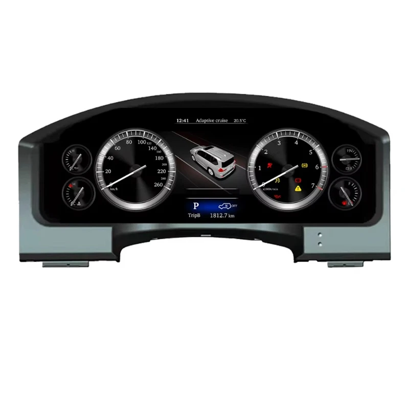 12.3" Digital Instrument Cluster Speedometer for Land Cruiser LCD Dashboard Car Cockpit Digital Dashboard Cluster
12.3" Digital Instrument Cluster Speedometer for Land Cruiser LCD Dashboard Car Cockpit Digital Dashboard Cluster