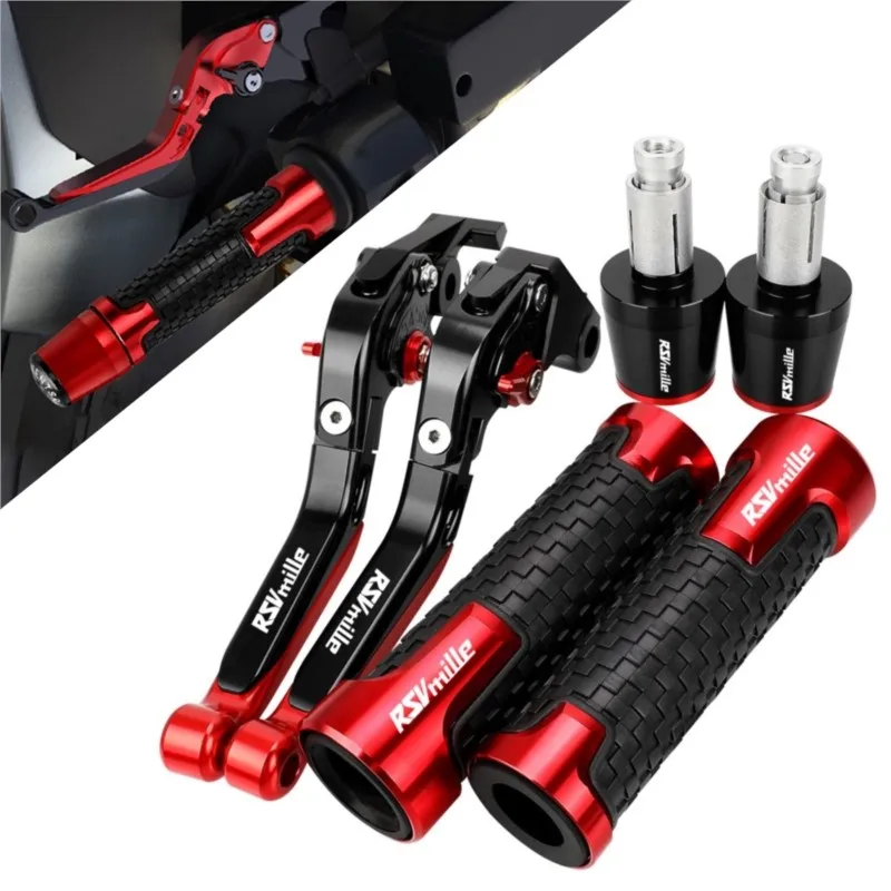 For Aprilia RSV 1000 Mille R 1999 -2003 RSV MILLE/R Motorcycle Accessories Extendable Brake Clutch Levers Handlebar Grips Ends
For Aprilia RSV 1000 Mille R 1999 -2003 RSV MILLE/R Motorcycle Accessories Extendable Brake Clutch Levers Handlebar Grips Ends