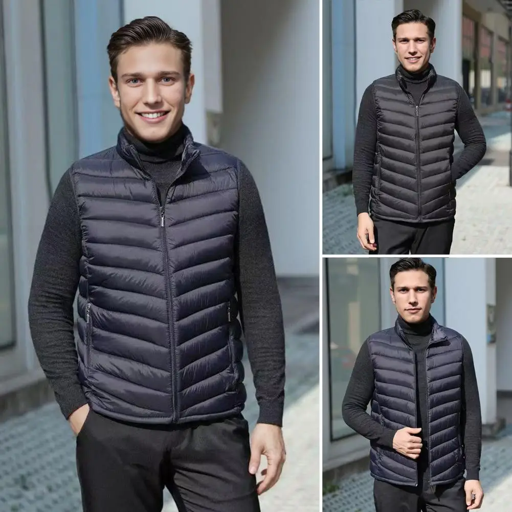 Winter Men Waistcoat 2025 Stand Collar Sleeveless Zipper Closure Winter Thermal Jacket Cotton Waistcoat Ultralight Puffer Vest
Winter Men Waistcoat 2025 Stand Collar Sleeveless Zipper Closure Winter Thermal Jacket Cotton Waistcoat Ultralight Puffer Vest