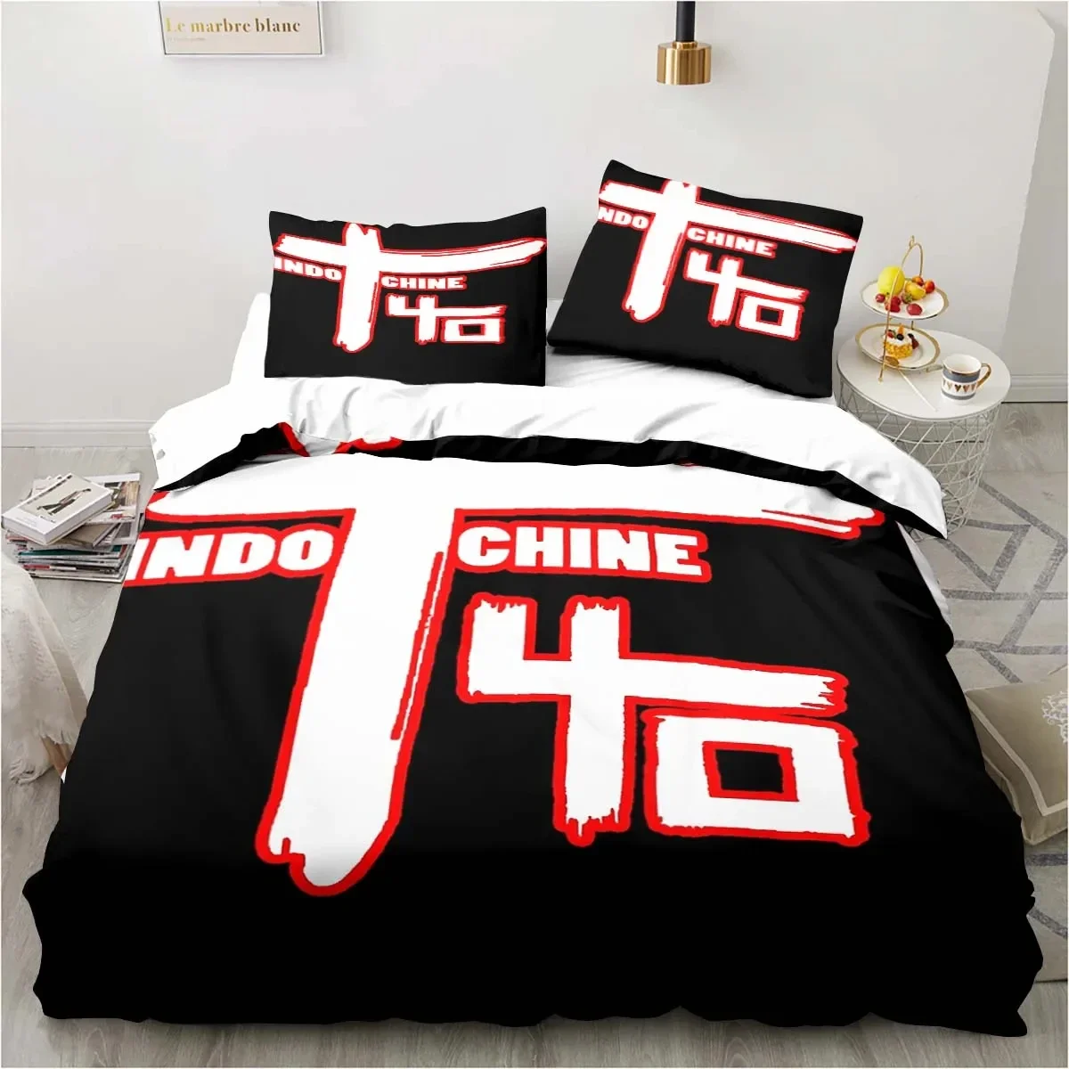 3D Print Indochine Rock Bedding Set,Duvet Cover Comforter Bed Set Quilt Cover Pillowcase,King Queen Twin Size Boys Girls Adults
3D Print Indochine Rock Bedding Set,Duvet Cover Comforter Bed Set Quilt Cover Pillowcase,King Queen Twin Size Boys Girls Adults
