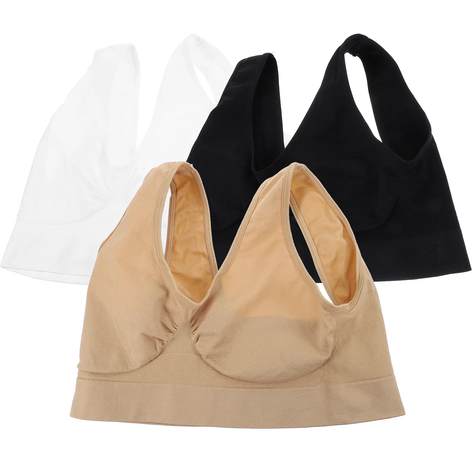 3Pcs Women Sports Bra Wirefree Breathable Nylon Fitness Underwear Running Yoga Workout Bras Sports Bra Fitness Underwear 
3Pcs Women Sports Bra Wirefree Breathable Nylon Fitness Underwear Running Yoga Workout Bras Sports Bra Fitness Underwear