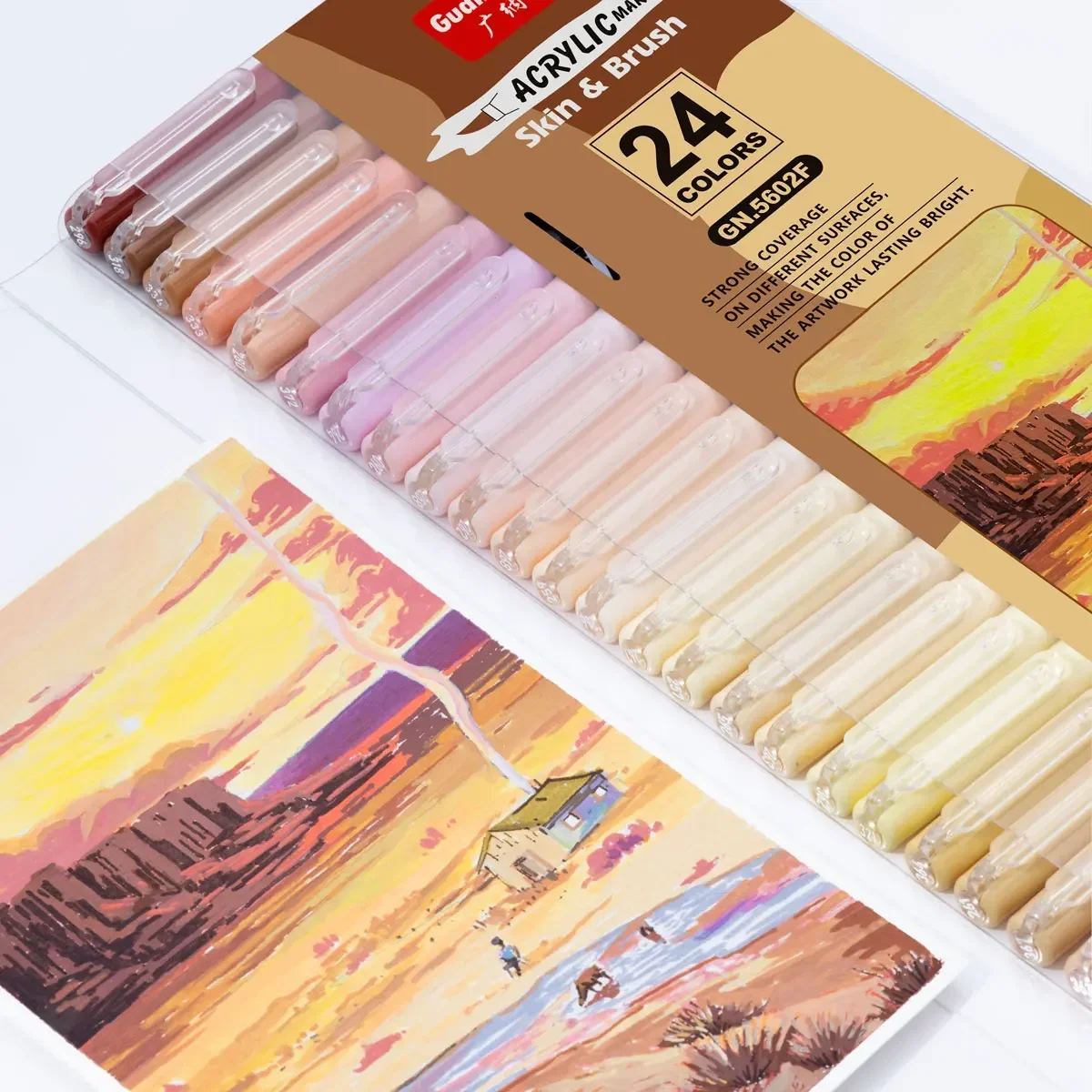 12-24 Colors Skin Color Acrylic Markers Soft Tip for Students DIY Handbook Doodle Marking Paintbrush
12-24 Colors Skin Color Acrylic Markers Soft Tip for Students DIY Handbook Doodle Marking Paintbrush
