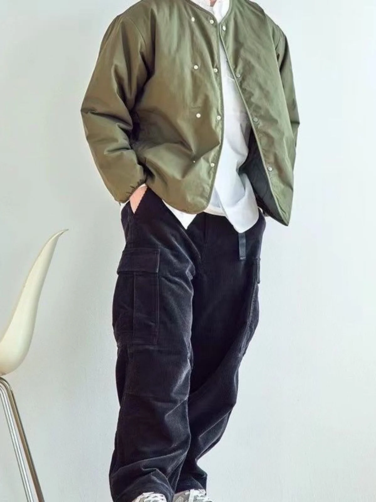 Autumn Winter New Sle Japanese Simple Loose Cotton Jaet Men's Trendy Brand Color Versatile Casual Thi Warm Cotton...
Autumn Winter New Sle Japanese Simple Loose Cotton Jaet Men's Trendy Brand Color Versatile Casual Thi Warm Cotton...
