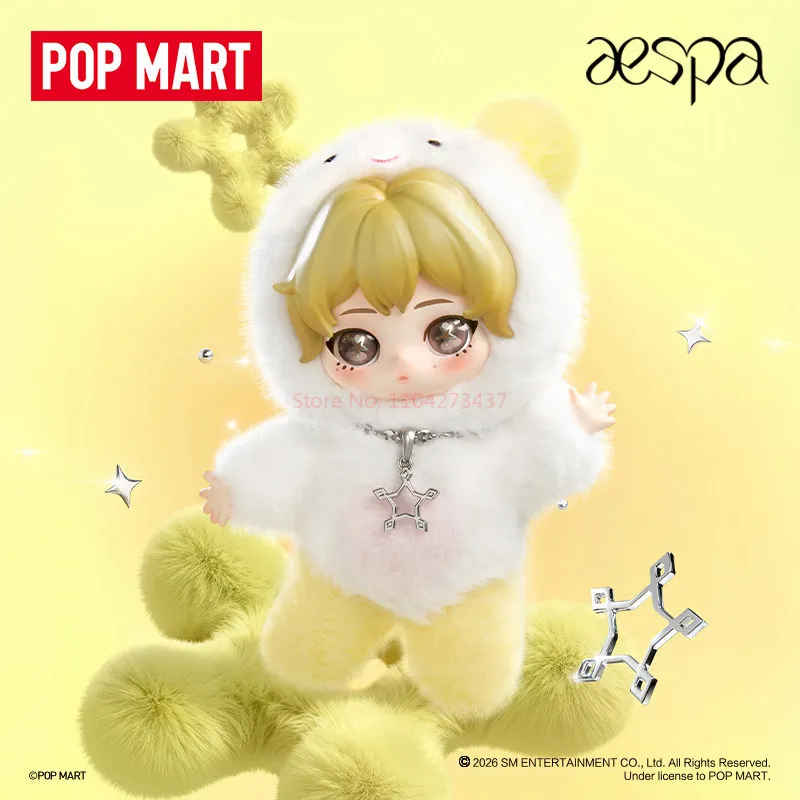 New Arrival POP MART AESPA Fluffy Friends Series Blind Box Cute Doll Pendant Collectible Anime Figures Trendy Toy Birthday Gifts
New Arrival POP MART AESPA Fluffy Friends Series Blind Box Cute Doll Pendant Collectible Anime Figures Trendy Toy Birthday Gifts