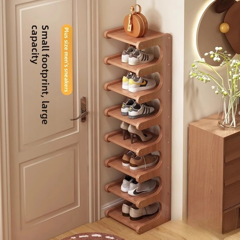 Простая полка для обуви, бытовая многоэтажная полка для хранения деревянных дверей в общежитии, полка для обуви Nanzhu
Простая полка для обуви, бытовая многоэтажная полка для хранения деревянных дверей в общежитии, полка для обуви Nanzhu