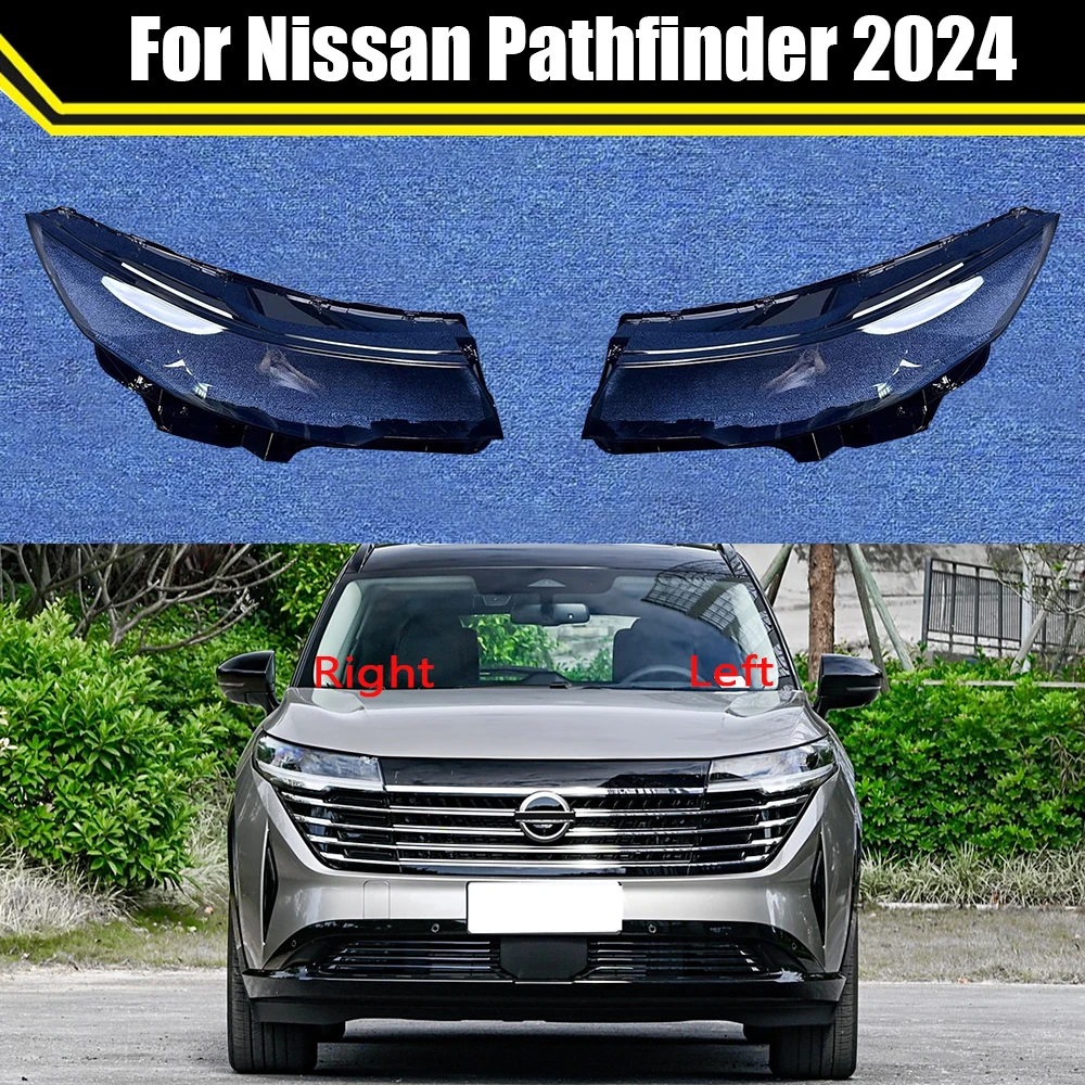 For Nissan Pathfinder 2024 Headlamps Plastic Cover Transparent Lampshade Headlights Cover Lens Headlamp Shell Lampcover Caps
For Nissan Pathfinder 2024 Headlamps Plastic Cover Transparent Lampshade Headlights Cover Lens Headlamp Shell Lampcover Caps