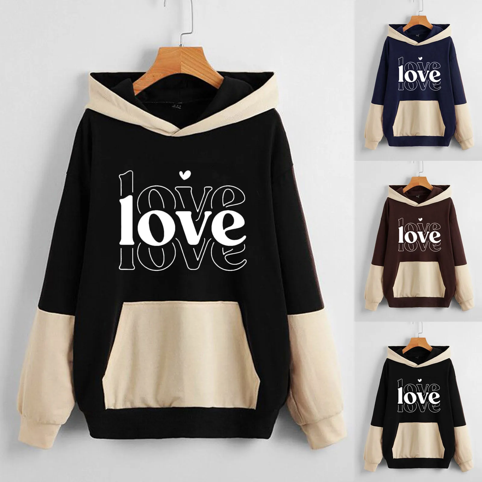 Women Casual Sweashirt Hooded Print Pockets Hooded Sweashirt Hoodies For Women Female Sweatshirt
Women Casual Sweashirt Hooded Print Pockets Hooded Sweashirt Hoodies For Women Female Sweatshirt