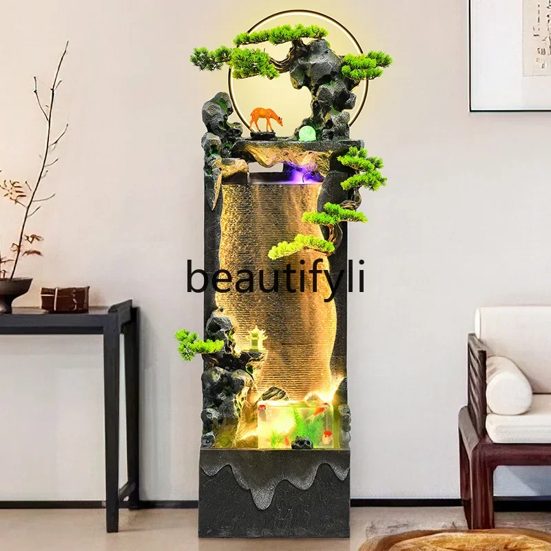 smt1 Flowing water ornament Chinese fountain circulating water curtain wall Taihu stone fish tank living room entrance decoratio
smt1 Flowing water ornament Chinese fountain circulating water curtain wall Taihu stone fish tank living room entrance decoratio