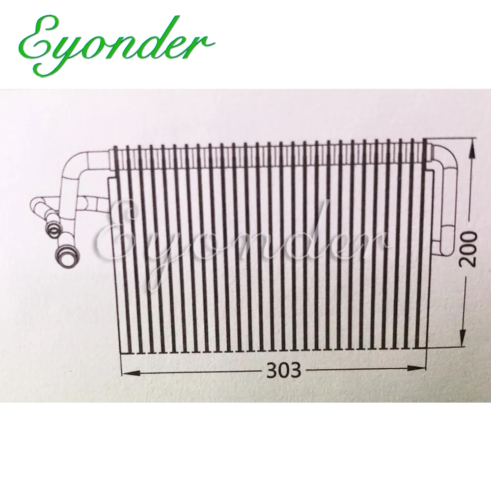 LHD AC A/C Air Conditioning Evaporator COOLING COIL Core for MERCEDES-BENZ C219 CLS320 CLS500 A2118300158 A2118300758
LHD AC A/C Air Conditioning Evaporator COOLING COIL Core for MERCEDES-BENZ C219 CLS320 CLS500 A2118300158 A2118300758