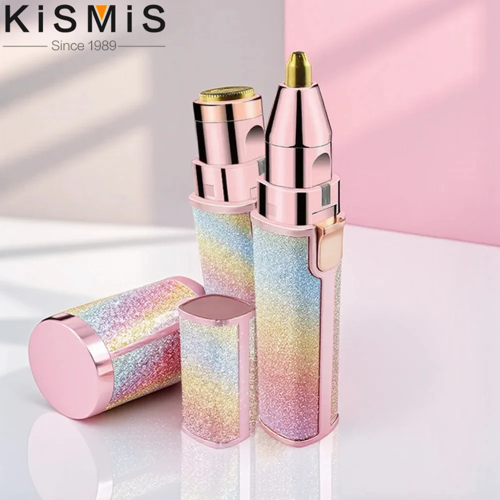 2 in 1 Electric Eyebrow Trimmer Lipstick Shaver Portable Mini Razor USB Rechargeable Eyebrow Pen Hair Removal Tool
2 in 1 Electric Eyebrow Trimmer Lipstick Shaver Portable Mini Razor USB Rechargeable Eyebrow Pen Hair Removal Tool