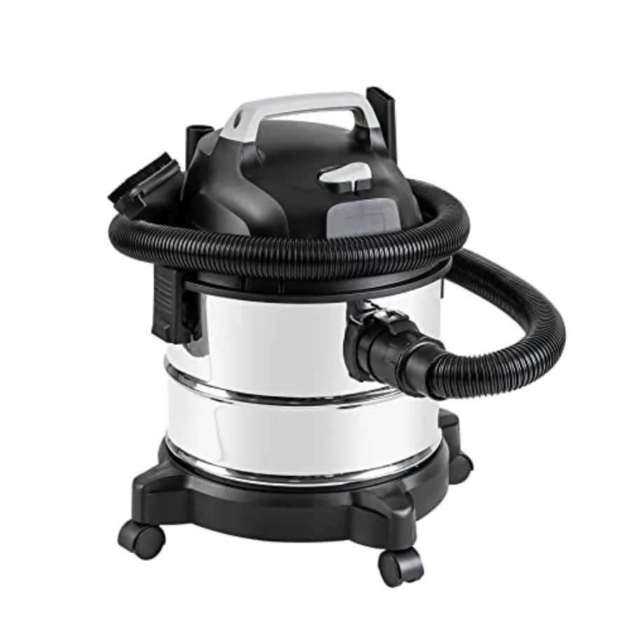 Wet Dry Shop Vacuum Cleaner 4 Gallon 3 HP Stainless Steel Grey/Black
Wet Dry Shop Vacuum Cleaner 4 Gallon 3 HP Stainless Steel Grey/Black