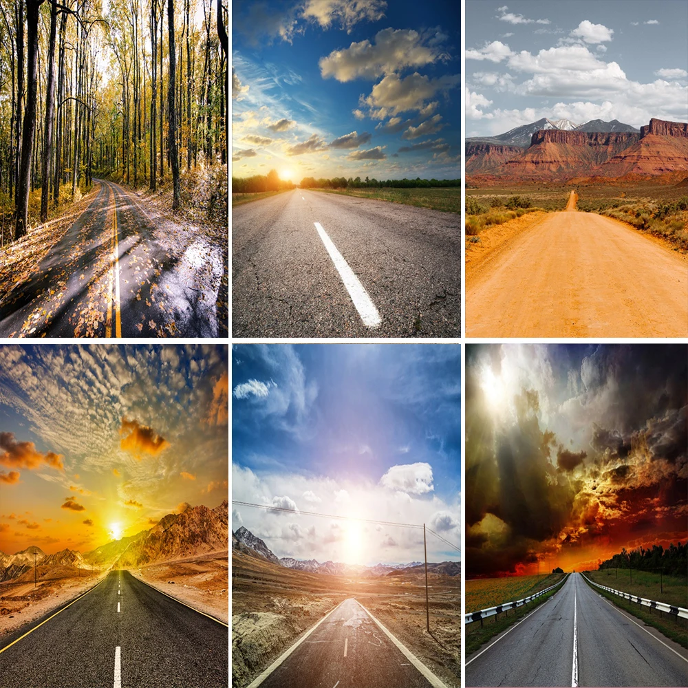 Laeacco Highway Backdrop Winding Endless Road Countryside Nature Scenery Lush Tree Kids Adults Portrait Photography Background
Laeacco Highway Backdrop Winding Endless Road Countryside Nature Scenery Lush Tree Kids Adults Portrait Photography Background