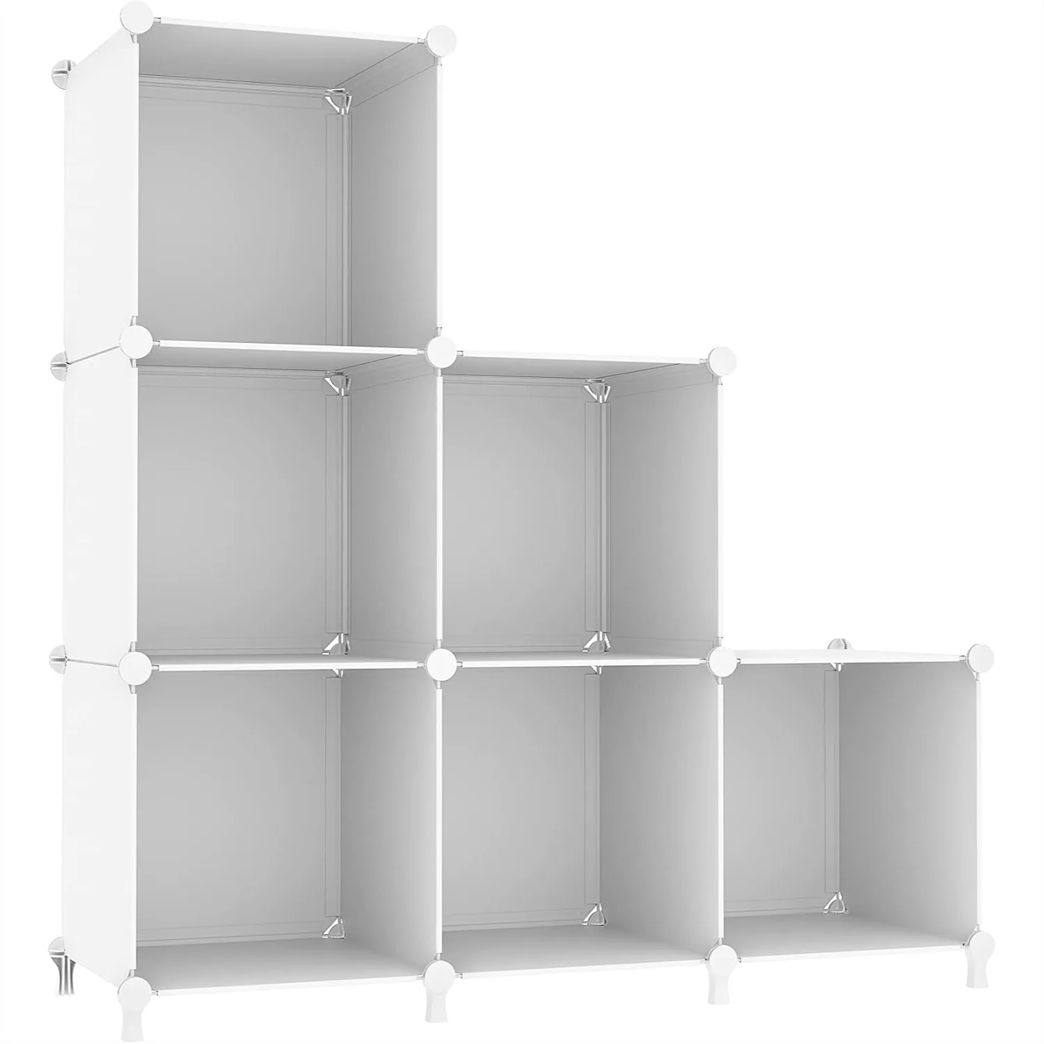 6-Cube Storage Organizer with Sturdy Metal Frame, DIY Stackable Shelves for Closet, Bedroom, Home, White
6-Cube Storage Organizer with Sturdy Metal Frame, DIY Stackable Shelves for Closet, Bedroom, Home, White