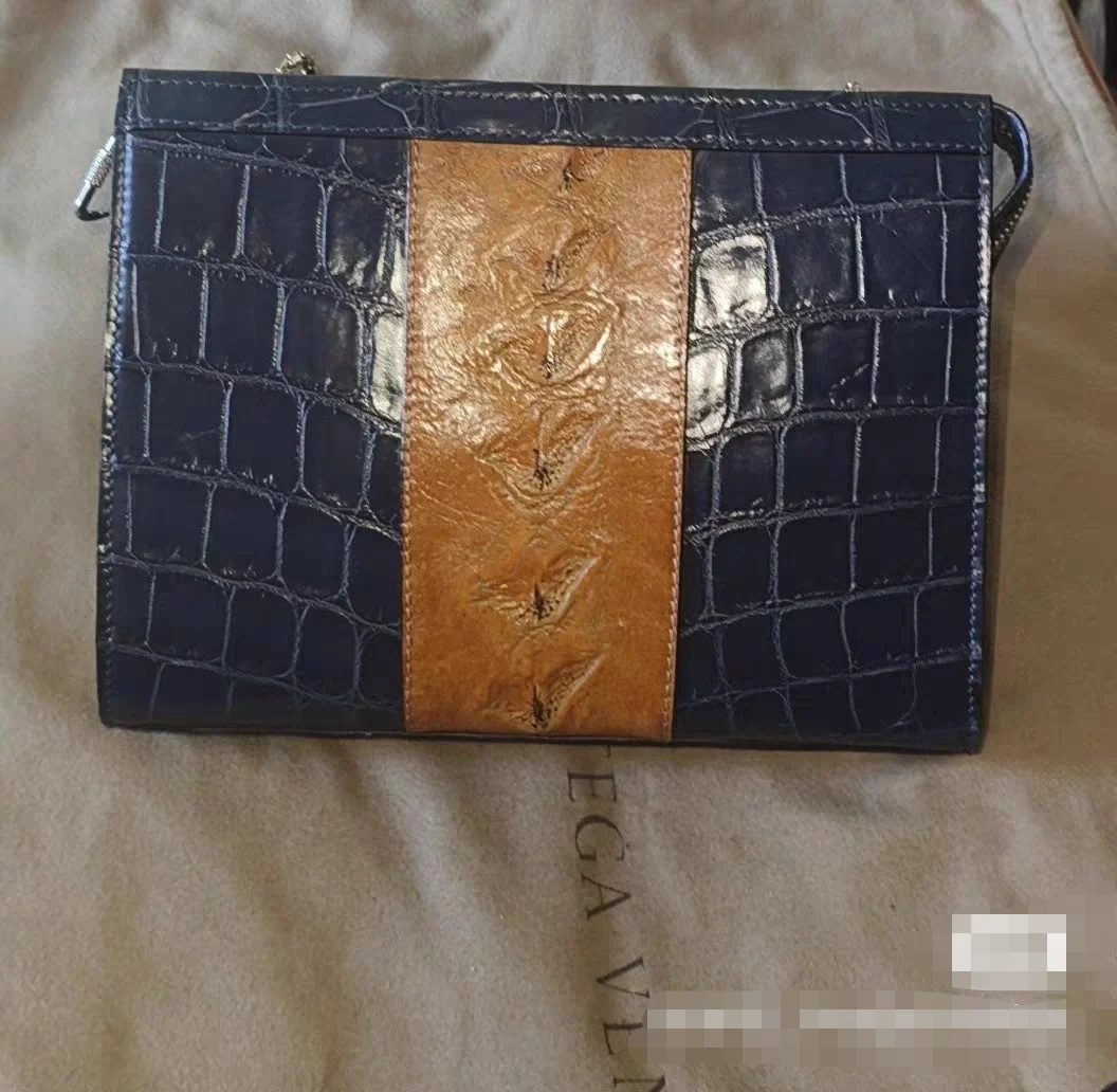 2026 New Crocodile Leather & Sturgeon Leather Men's Clutch Genuine Leather Leisure Envelope Bag Large Capacity Clutch bag 45
2026 New Crocodile Leather & Sturgeon Leather Men's Clutch Genuine Leather Leisure Envelope Bag Large Capacity Clutch bag 45