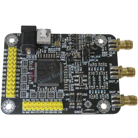 AD9910 high-speed DDS module 1G sampling rate sine wave signal generator maximum output 420M