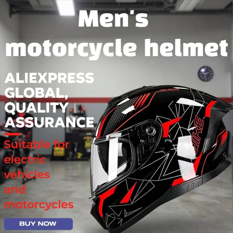 Full Face Helmet, Unisex Summer Motorcycle Off-Road Helmet Downhill Racing Mountain Cross-Country Helmet
Full Face Helmet, Unisex Summer Motorcycle Off-Road Helmet Downhill Racing Mountain Cross-Country Helmet