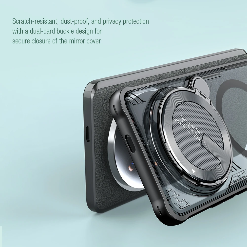 NILLKIN Compatible For Xiaomi 14 Ultra Case Iceblade Prop Magnetic Case Lens cover bracket Magsafe phone case protective cover
NILLKIN Compatible For Xiaomi 14 Ultra Case Iceblade Prop Magnetic Case Lens cover bracket Magsafe phone case protective cover