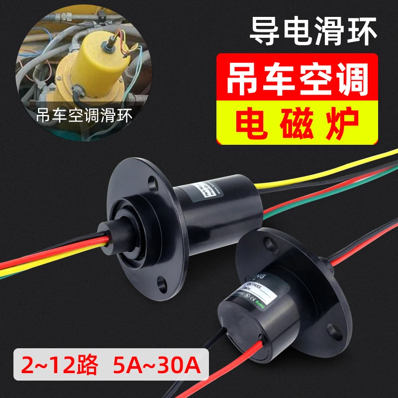 High power and high current 360 degree rotating conductive slip ring
High power and high current 360 degree rotating conductive slip ring
