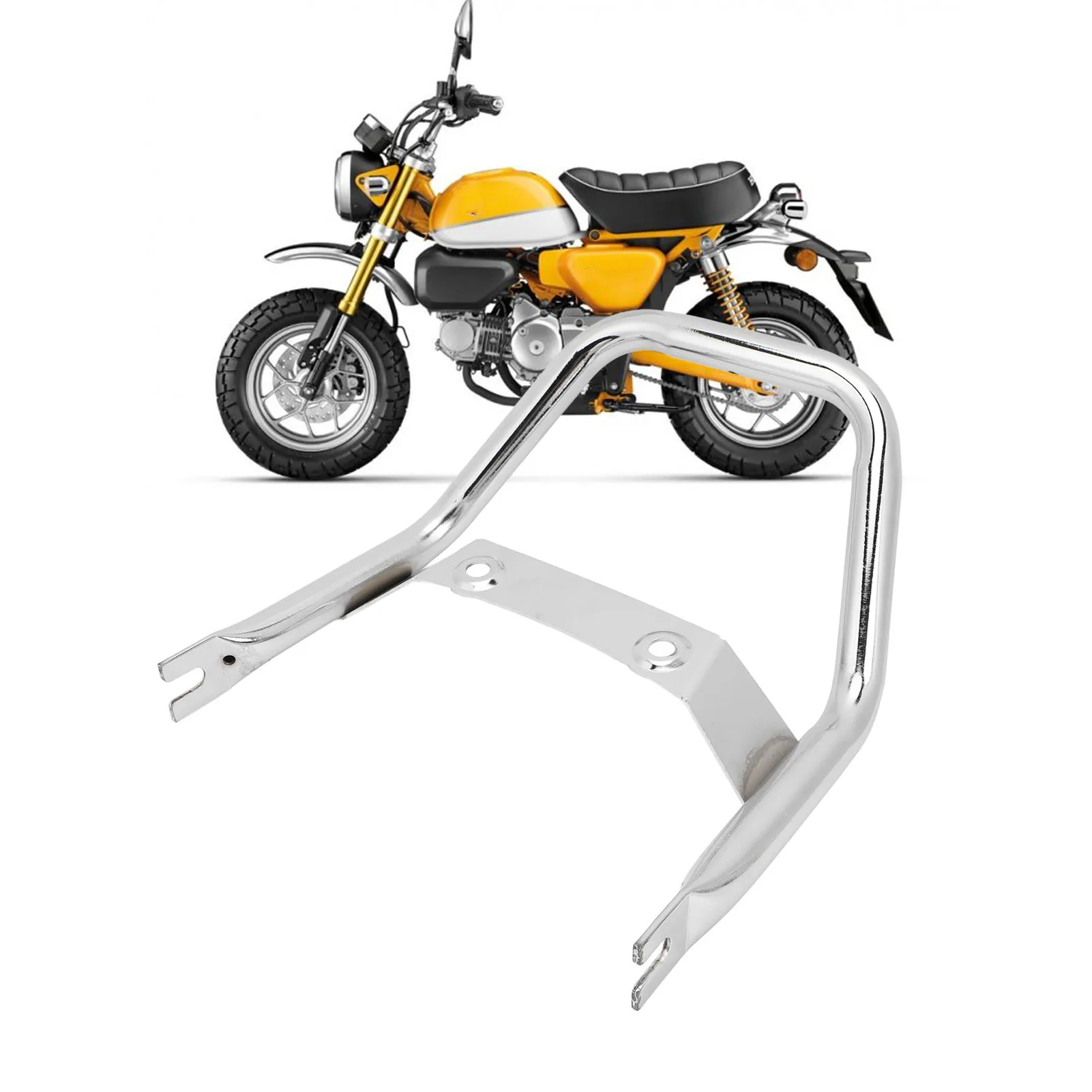 Motorcycle Passenger Hand Rail Armrest Iron Construction Rear Seat Hand Grab Bar High Strength for Monkey 125 2018 To 2023
Motorcycle Passenger Hand Rail Armrest Iron Construction Rear Seat Hand Grab Bar High Strength for Monkey 125 2018 To 2023