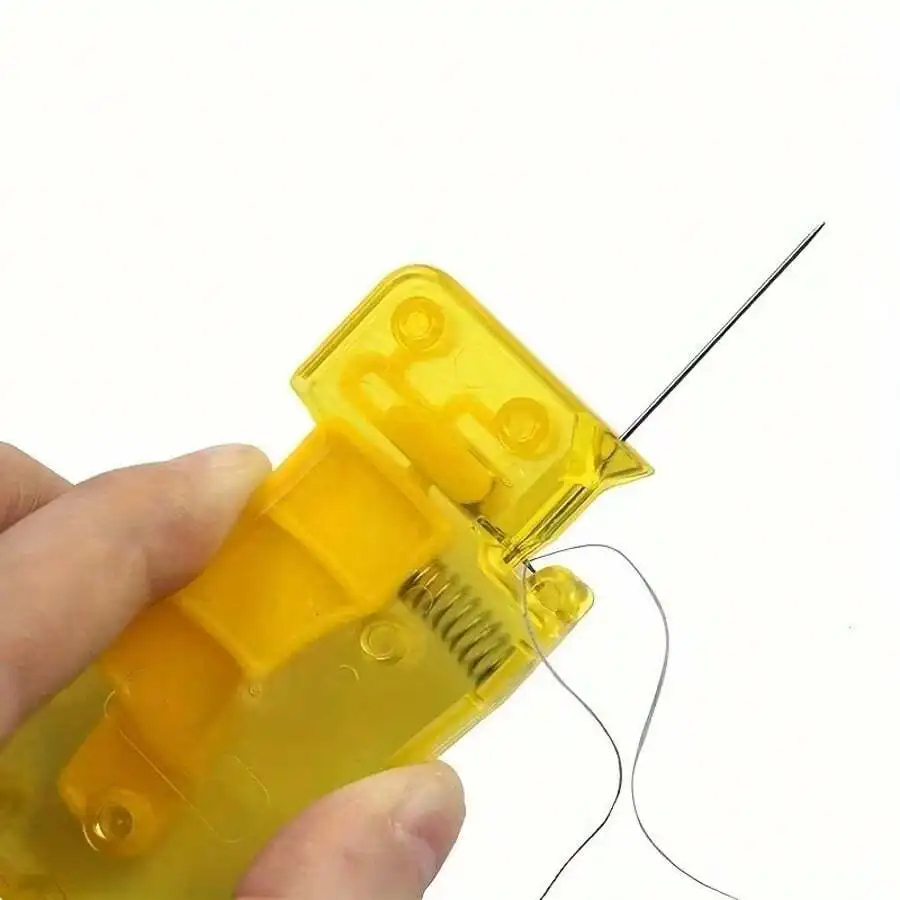 Yellow Threading Device, Quick Needle Threading Device, Lead Device, Auxiliary Threading, Sewing Tool
Yellow Threading Device, Quick Needle Threading Device, Lead Device, Auxiliary Threading, Sewing Tool