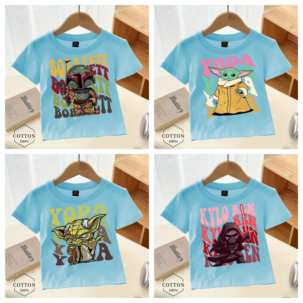 Disney Yoda T-shirt Kids Summer Cartoon Top T-shirt Fashion Boys Girls Cotton Printing Cute T-shirt Bottoming Baby Yoda Tees
Disney Yoda T-shirt Kids Summer Cartoon Top T-shirt Fashion Boys Girls Cotton Printing Cute T-shirt Bottoming Baby Yoda Tees